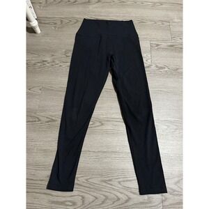 Aerie OFFLINE High Waisted Black Leggings Women's Size‎ Medium Yoga Work Out